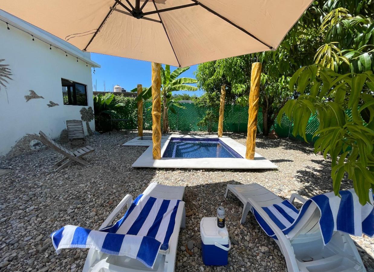 Casa El Cielo En Punta Zicatela Villa Puerto Escondido  Bagian luar foto